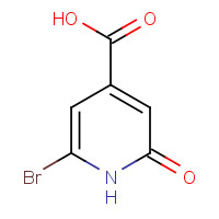 1393567-29-7 2-bromo-6-oxo-1H-pyridine-4-carboxylic acid chemical structure