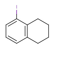 56804-95-6 5-iodo-1,2,3,4-tetrahydronaphthalene chemical structure