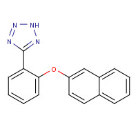 1305320-61-9 5-(2-naphthalen-2-yloxyphenyl)-2H-tetrazole chemical structure