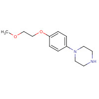 515160-72-2 1-[4-(2-methoxyethoxy)phenyl]piperazine chemical structure
