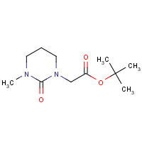 1190392-69-8 tert-butyl 2-(3-methyl-2-oxo-1,3-diazinan-1-yl)acetate chemical structure