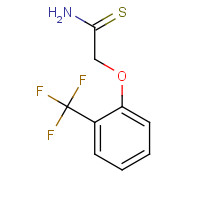874804-03-2 2-[2-(trifluoromethyl)phenoxy]ethanethioamide chemical structure