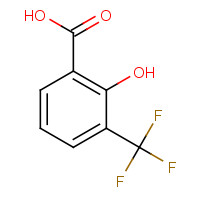251300-32-0 2-hydroxy-3-(trifluoromethyl)benzoic acid chemical structure