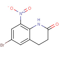 858213-76-0 6-bromo-8-nitro-3,4-dihydro-1H-quinolin-2-one chemical structure
