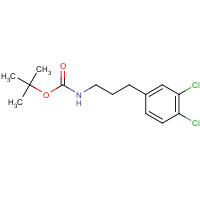 1429187-63-2 tert-butyl N-[3-(3,4-dichlorophenyl)propyl]carbamate chemical structure