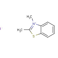 2785-06-0 2,3-dimethyl-1,3-benzothiazol-3-ium;iodide chemical structure