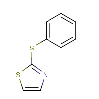33342-67-5 2-phenylsulfanyl-1,3-thiazole chemical structure