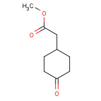 66405-41-2 methyl 2-(4-oxocyclohexyl)acetate chemical structure
