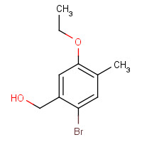 1350759-96-4 (2-bromo-5-ethoxy-4-methylphenyl)methanol chemical structure