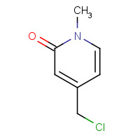 177550-41-3 4-(chloromethyl)-1-methylpyridin-2-one chemical structure