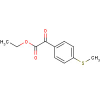 62936-31-6 ethyl 2-(4-methylsulfanylphenyl)-2-oxoacetate chemical structure