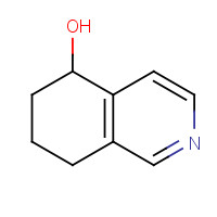 97112-03-3 5,6,7,8-tetrahydroisoquinolin-5-ol chemical structure