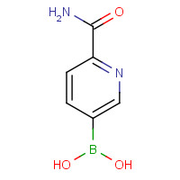 1164100-82-6 (6-carbamoylpyridin-3-yl)boronic acid chemical structure