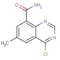 1357073-12-1 4-chloro-6-methylquinazoline-8-carboxamide chemical structure