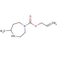 1001401-57-5 prop-2-enyl 5-methyl-1,4-diazepane-1-carboxylate chemical structure