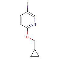 902837-53-0 2-(cyclopropylmethoxy)-5-iodopyridine chemical structure