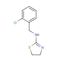 72239-34-0 N-[(2-chlorophenyl)methyl]-4,5-dihydro-1,3-thiazol-2-amine chemical structure