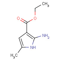 108290-85-3 ethyl 2-amino-5-methyl-1H-pyrrole-3-carboxylate chemical structure