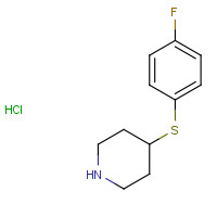 101798-76-9 4-(4-fluorophenyl)sulfanylpiperidine;hydrochloride chemical structure