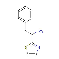 185986-59-8 2-phenyl-1-(1,3-thiazol-2-yl)ethanamine chemical structure