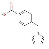 137025-10-6 4-(pyrrol-1-ylmethyl)benzoic acid chemical structure