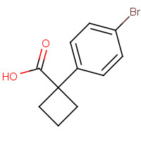 151157-49-2 1-(4-bromophenyl)cyclobutane-1-carboxylic acid chemical structure