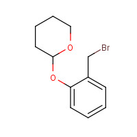148344-52-9 2-[2-(bromomethyl)phenoxy]oxane chemical structure