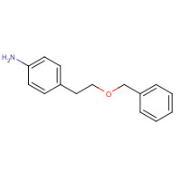 217192-41-1 4-(2-phenylmethoxyethyl)aniline chemical structure