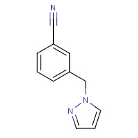 562803-62-7 3-(pyrazol-1-ylmethyl)benzonitrile chemical structure