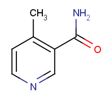 7250-52-4 4-methylpyridine-3-carboxamide chemical structure