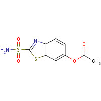 86394-99-2 (2-sulfamoyl-1,3-benzothiazol-6-yl) acetate chemical structure