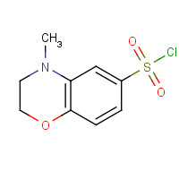 892948-94-6 4-methyl-2,3-dihydro-1,4-benzoxazine-6-sulfonyl chloride chemical structure