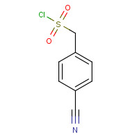 56105-99-8 (4-cyanophenyl)methanesulfonyl chloride chemical structure