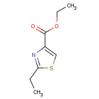 76706-67-7 ethyl 2-ethyl-1,3-thiazole-4-carboxylate chemical structure