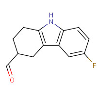843653-04-3 6-fluoro-2,3,4,9-tetrahydro-1H-carbazole-3-carbaldehyde chemical structure