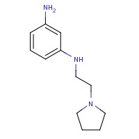 959795-74-5 3-N-(2-pyrrolidin-1-ylethyl)benzene-1,3-diamine chemical structure