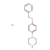 321132-21-2 1-(4-phenylmethoxyphenyl)piperazine;hydrochloride chemical structure