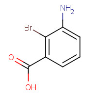 168899-61-4 3-amino-2-bromobenzoic acid chemical structure