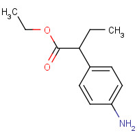 57960-84-6 ethyl 2-(4-aminophenyl)butanoate chemical structure