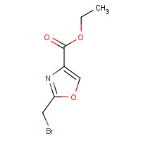 142841-00-7 ethyl 2-(bromomethyl)-1,3-oxazole-4-carboxylate chemical structure