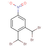 13209-16-0 1,2-bis(dibromomethyl)-4-nitrobenzene chemical structure