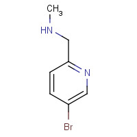 915707-70-9 1-(5-bromopyridin-2-yl)-N-methylmethanamine chemical structure