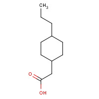 71458-18-9 2-(4-propylcyclohexyl)acetic acid chemical structure