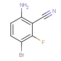 845866-92-4 6-amino-3-bromo-2-fluorobenzonitrile chemical structure