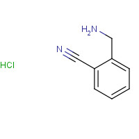 1134529-25-1 2-(aminomethyl)benzonitrile;hydrochloride chemical structure