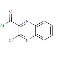 49679-41-6 3-chloroquinoxaline-2-carbonyl chloride chemical structure