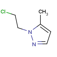 96450-54-3 1-(2-chloroethyl)-5-methylpyrazole chemical structure