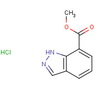 677304-71-1 methyl 1H-indazole-7-carboxylate;hydrochloride chemical structure