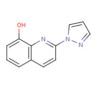 648896-32-6 2-pyrazol-1-ylquinolin-8-ol chemical structure