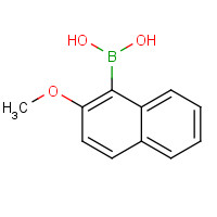 104116-17-8 (2-methoxynaphthalen-1-yl)boronic acid chemical structure